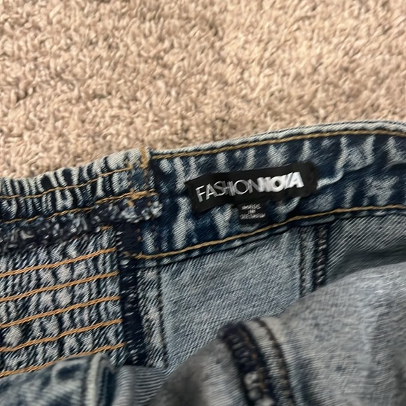 Fashion nova Jean jumpsuit - Picture 4 of 5